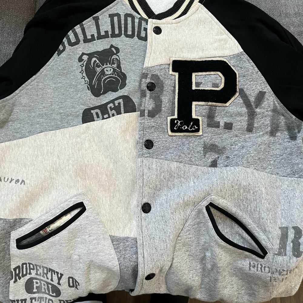 Polo by Ralph Lauren letterman jacket